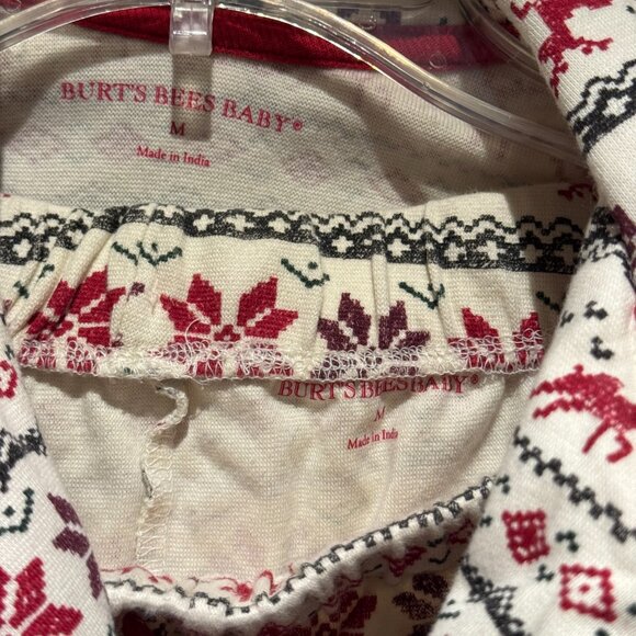 Burts Bees Baby and Family Matching Holiday Organic Cotton Adult Size PJ's - Picture 4 of 8